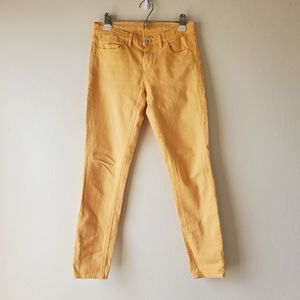 Madewell Skinny Skinny Ankle Pale Orange